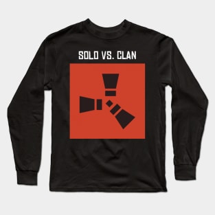 Rust - Solo vs. Clan Long Sleeve T-Shirt